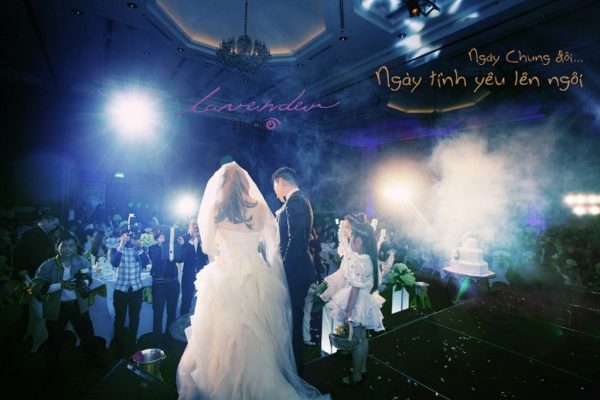 ảnh đám cưới lavender