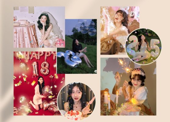 Concept chụp ảnh sinh nhật độc đáo, ấn tượng