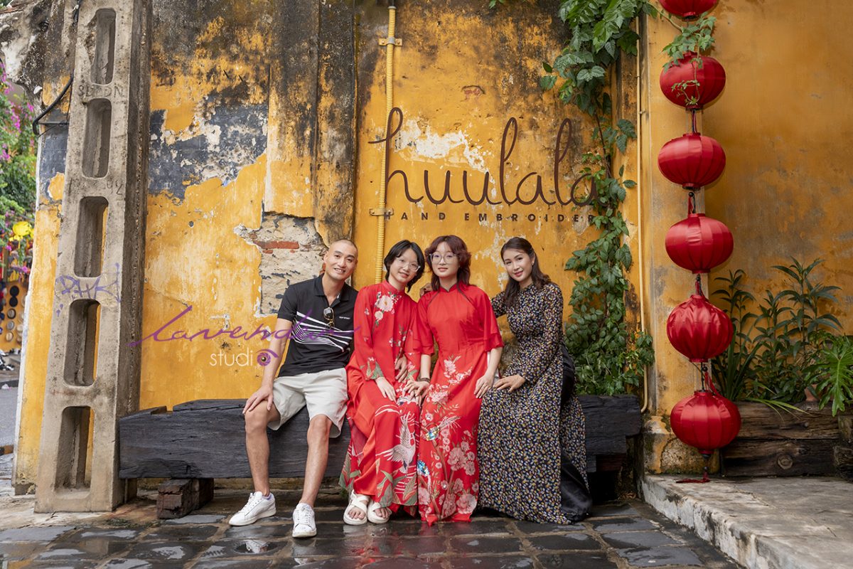 Dịch vụ chụp ảnh gia đình tại Hội An