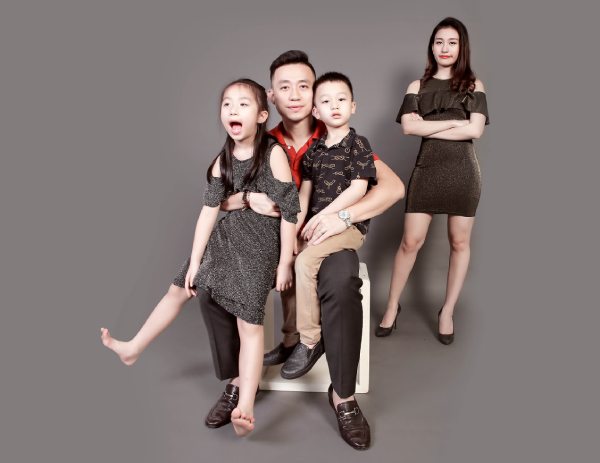 concept chụp ảnh nghệ thuật Tết gia đình