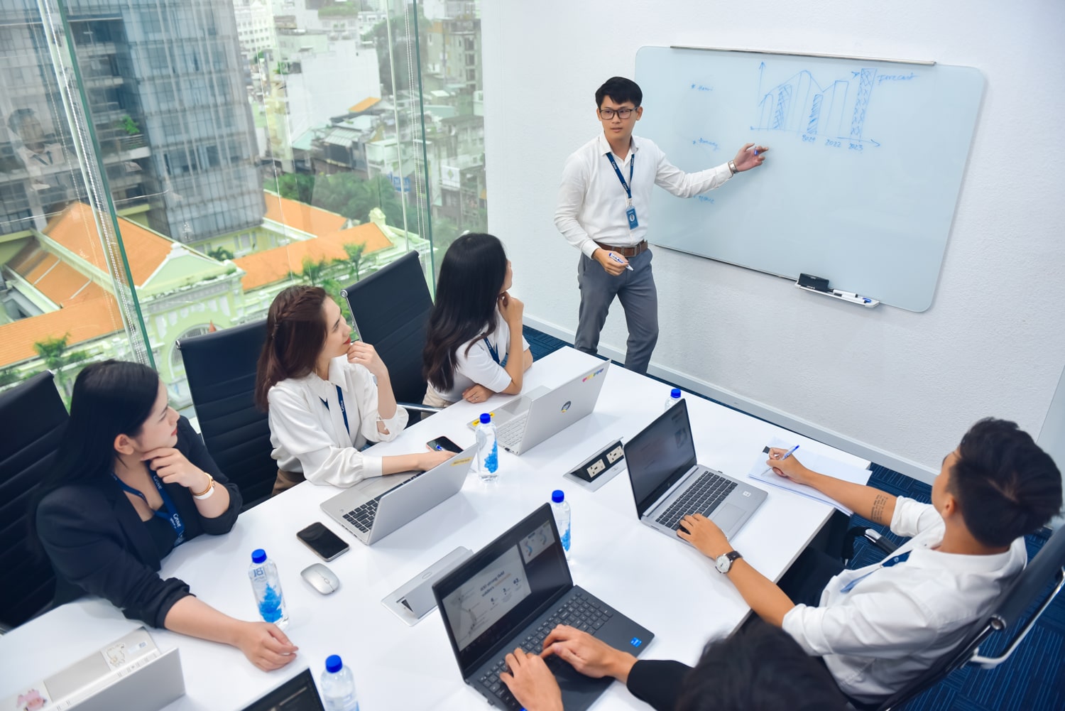 10 concept chụp hình công ty thể hiện sức mạnh đoàn kết