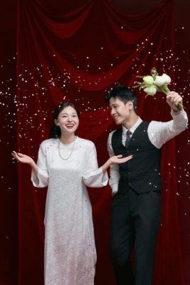 Chụp ảnh cưới áo dài trong studio có những điểm nào cần lưu ý