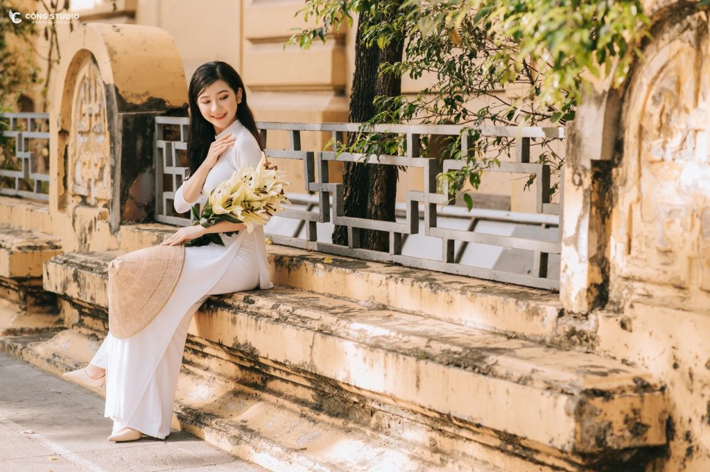Những concept chụp hình áo dài ngoại cảnh siêu ấn tượng