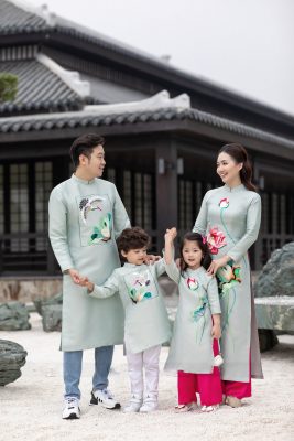 Cập nhật concept chụp ảnh áo dài gia đình mới nhất, tinh tế và sang trọng