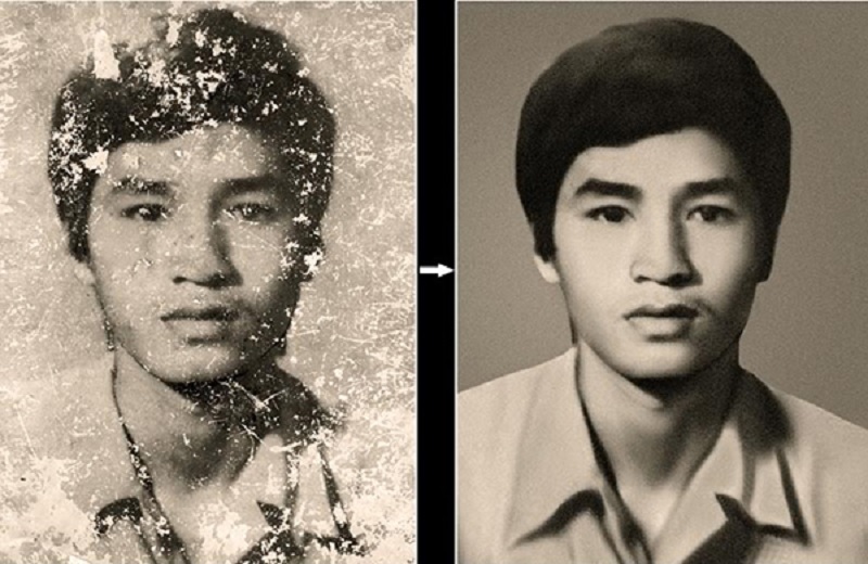 Dịch vụ ghép ảnh và phục chế ảnh đen trắng – Quy trình rõ ràng, báo giá hợp lý