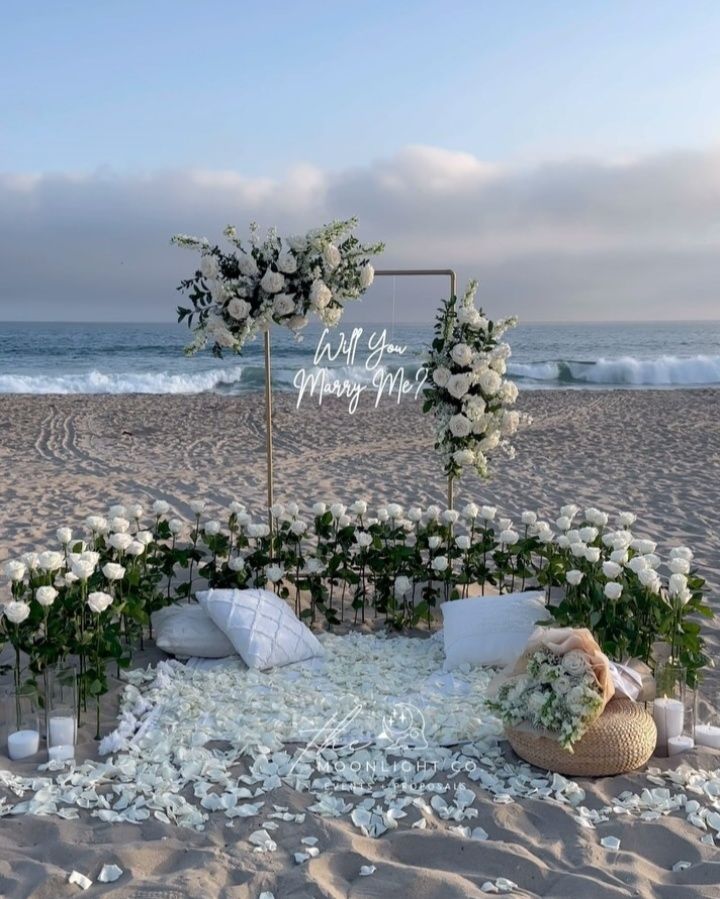 10 ý tưởng trang trí cầu hôn ở biển lãng mạn nhất 2026 10 ý tưởng trang trí cầu hôn ở biển lãng mạn nhất 2026