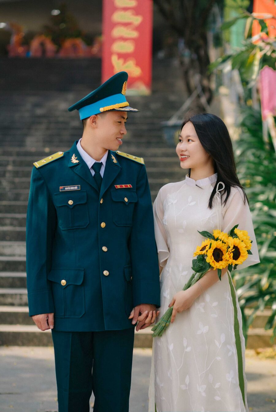 Gợi ý concept áo dài couple phong cách hiện đại ở Đà Nẵng Gợi ý concept áo dài couple phong cách hiện đại ở Đà Nẵng