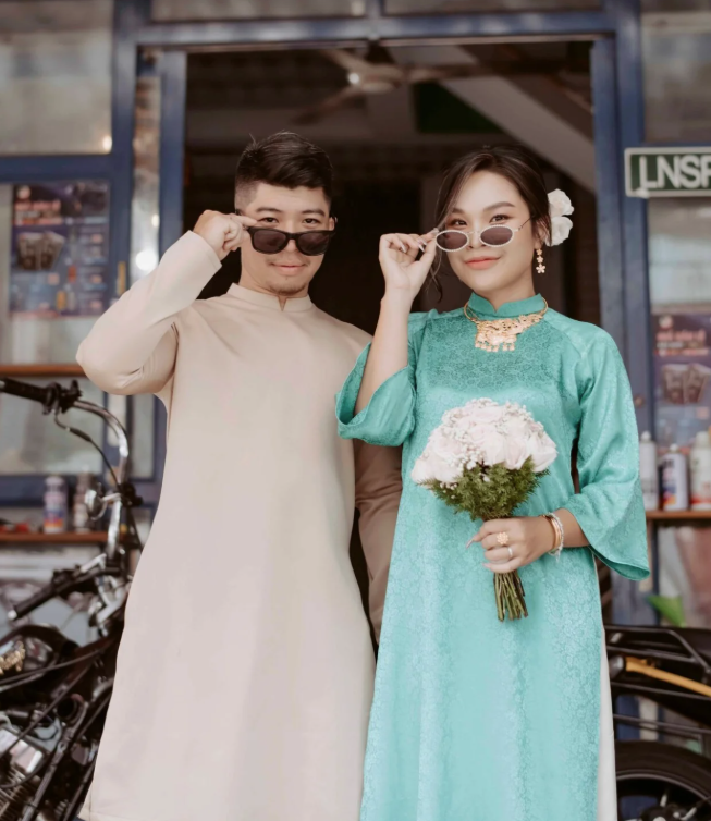 Gợi ý concept áo dài couple phong cách hiện đại ở Đà Nẵng Gợi ý concept áo dài couple phong cách hiện đại ở Đà Nẵng